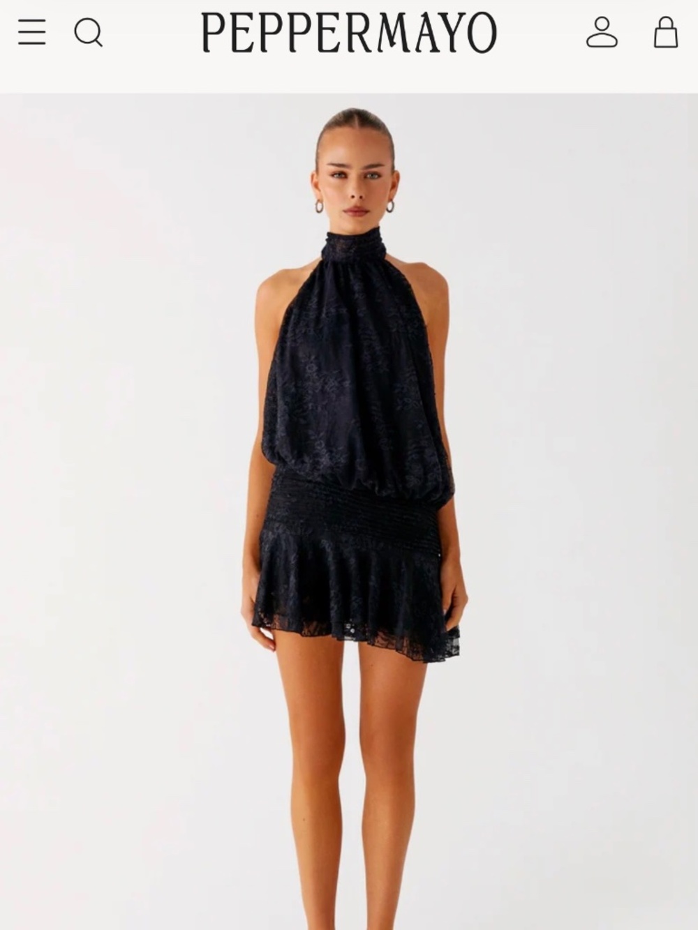 Peppermayo black dress - Picture 2 of 3